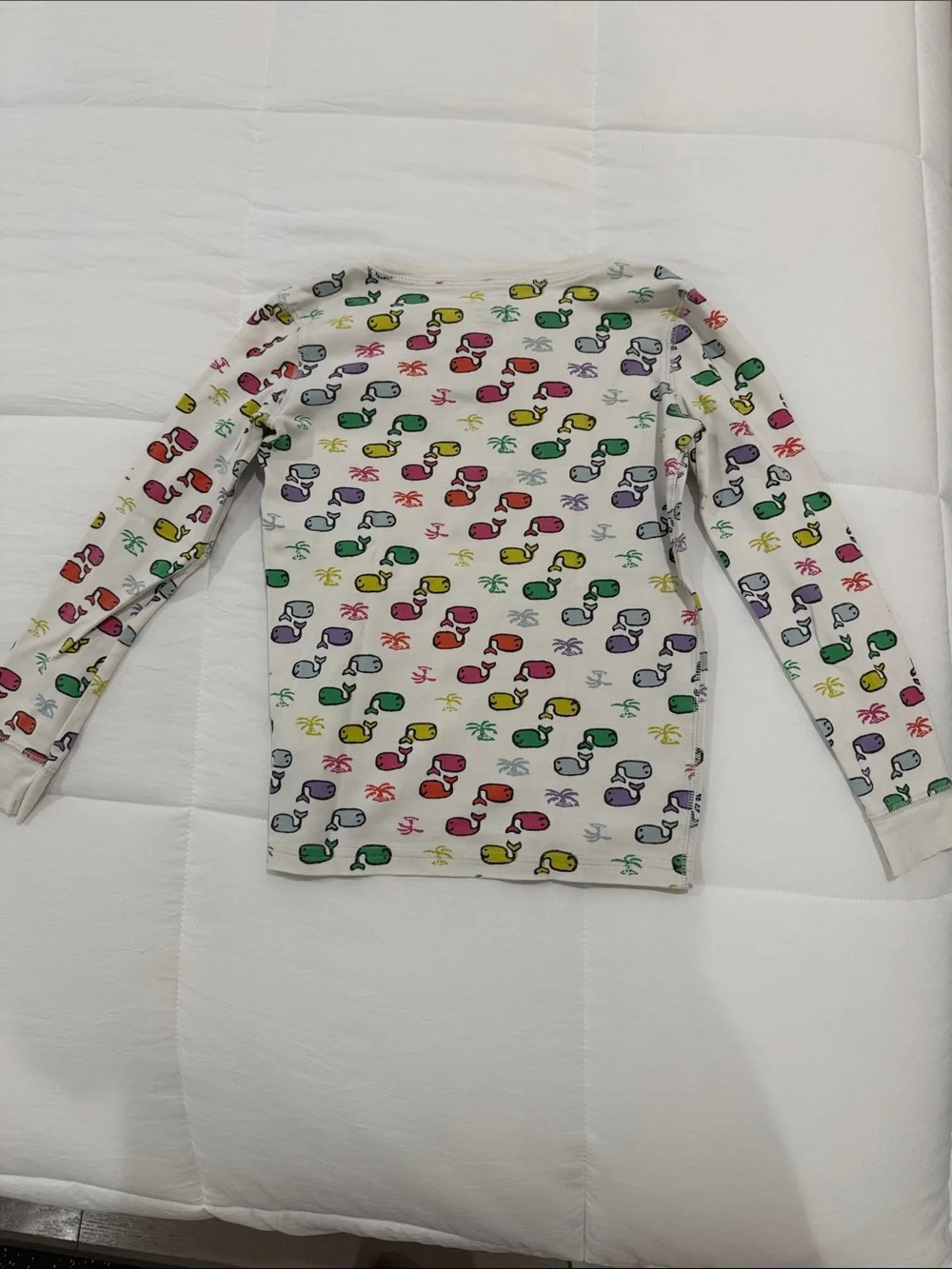 Kids Rainbow Whale Roller Rabbit Pajama Set size 10